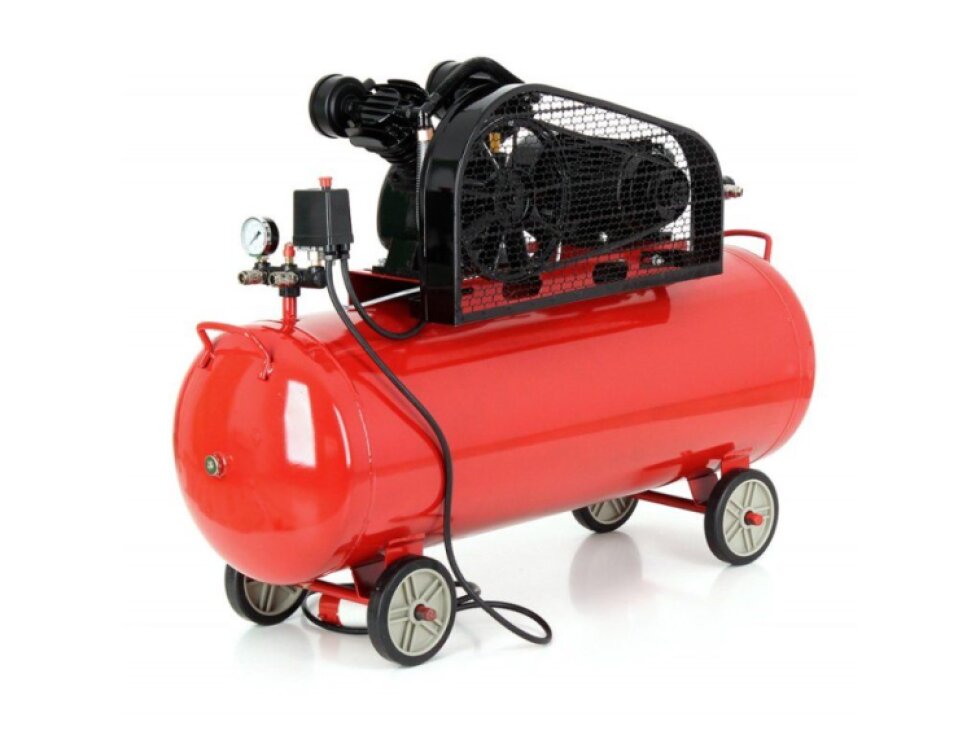 Olejový kompresor + separátor 100L 2V 8bar 480l/min KD1472