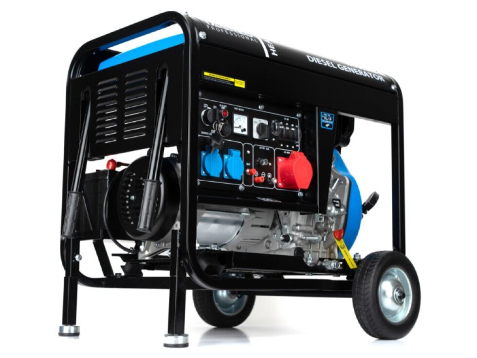 Dieselová elektrocentrála 7350W 230/400V 5000W AVR + KOLEČKA TA7350TD