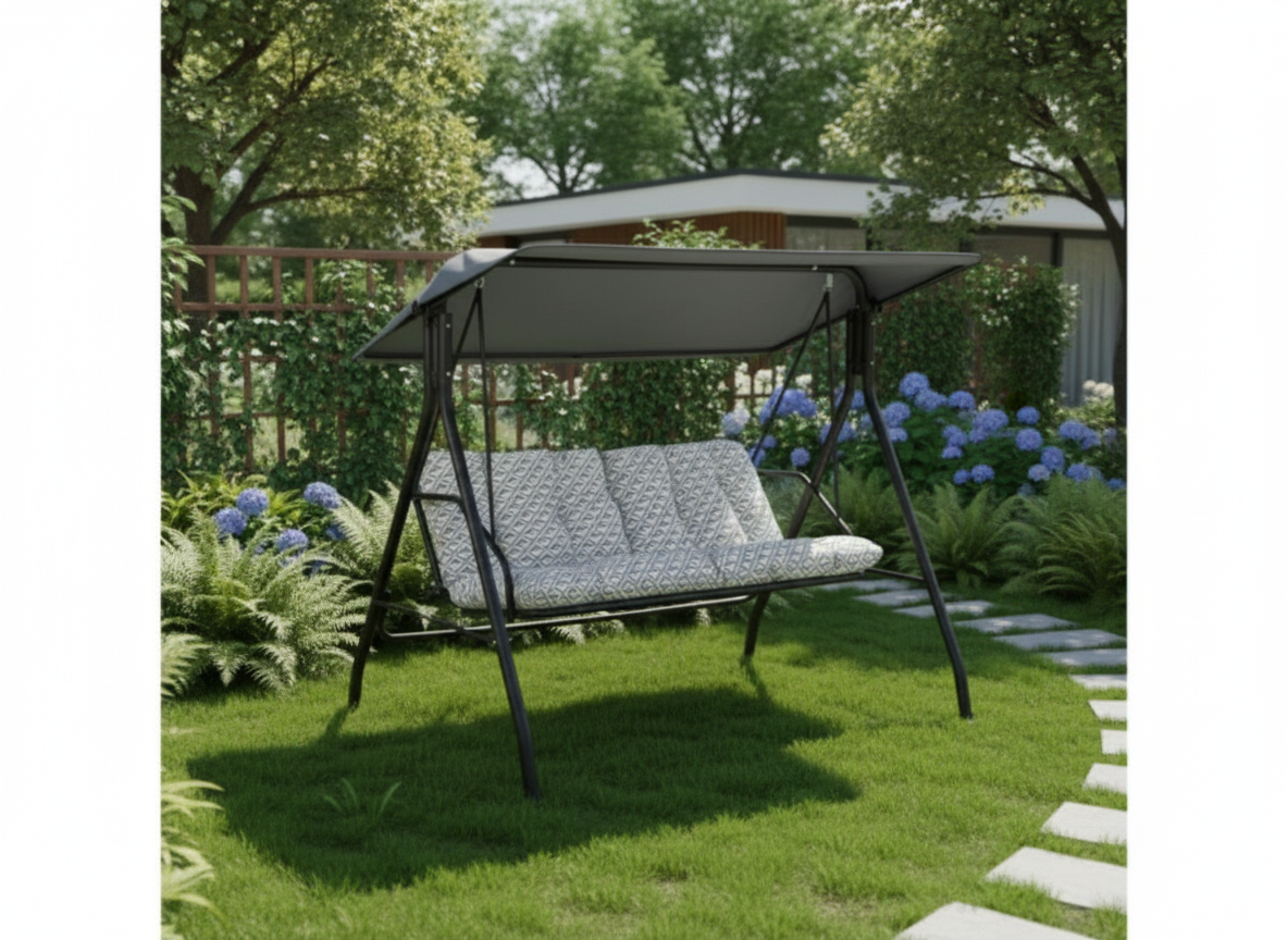 Zahradní houpačka Marbella Black Edition H039-11PB PATIO