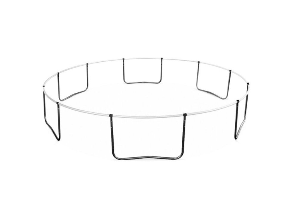 Trampolína SPORT EXCLUSIVE 500 cm, tmavě modrá, s ochrannou sítí a žebříkem