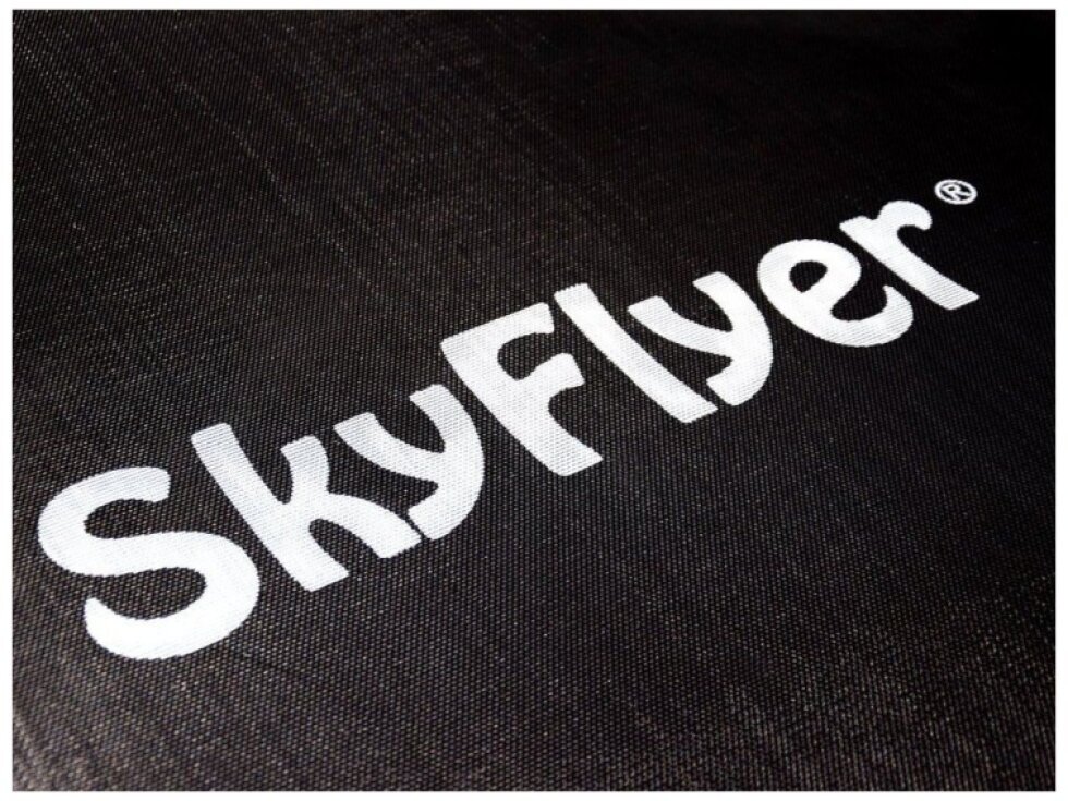 Zahradní trampolína SkyFlyer, žebřík, 244 cm