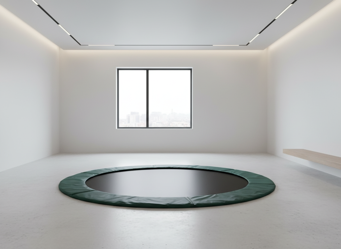 Aga Ochranný kryt pružin na trampolínu, 518 cm, Tmavě zelený, PVC