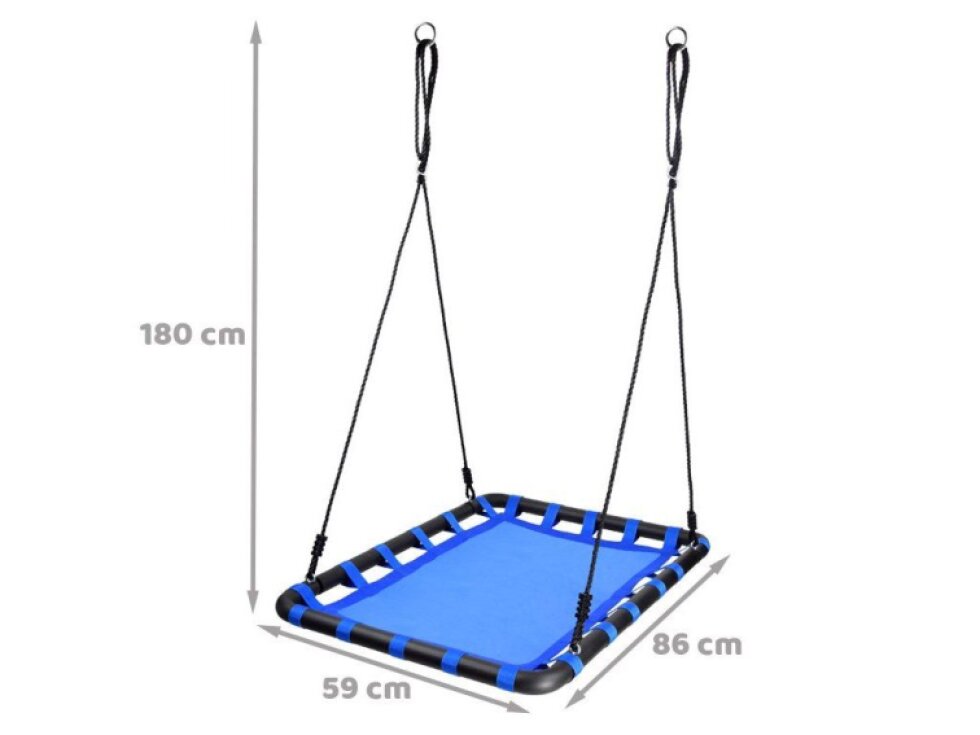 Houpací hnízdo 102x76 cm SkyFlyer BLUE
