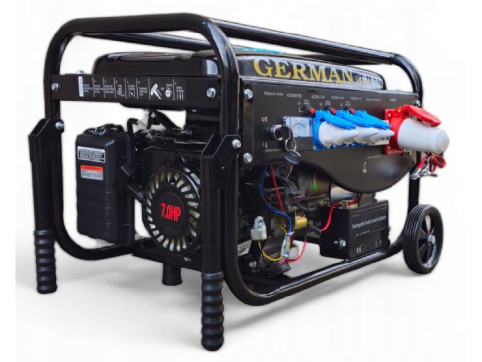 Elektrocentrála 5500W, 230-400V AVR GERMAN