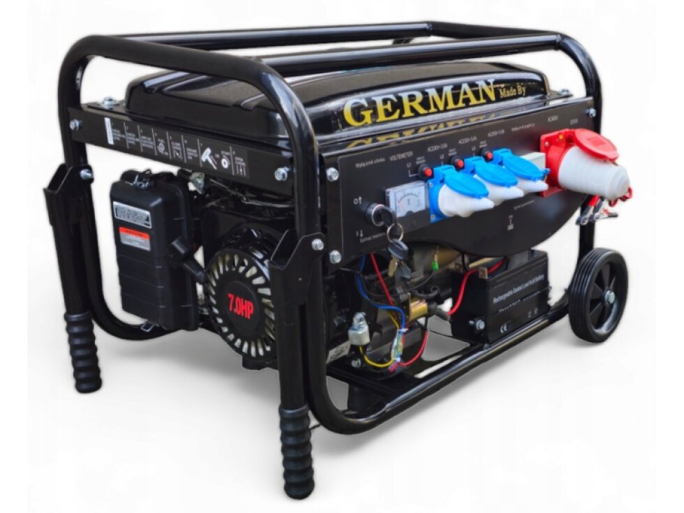 Elektrocentrála 5500W, 230-400V AVR GERMAN