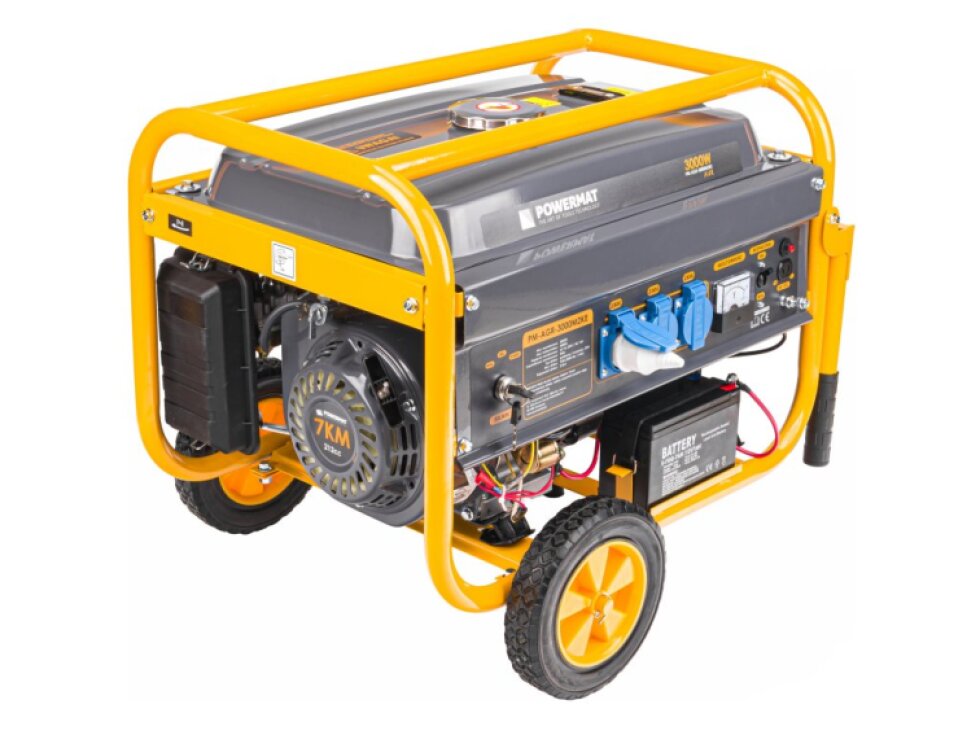 Elektrocentrála 3000W 12V/230V 3000W s el. startem PM1199