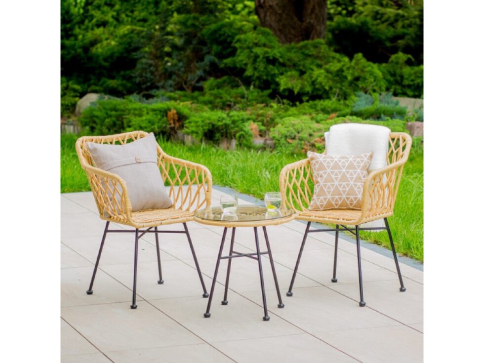 Zahradní křeslo z technorattanu Desire Beige PATIO