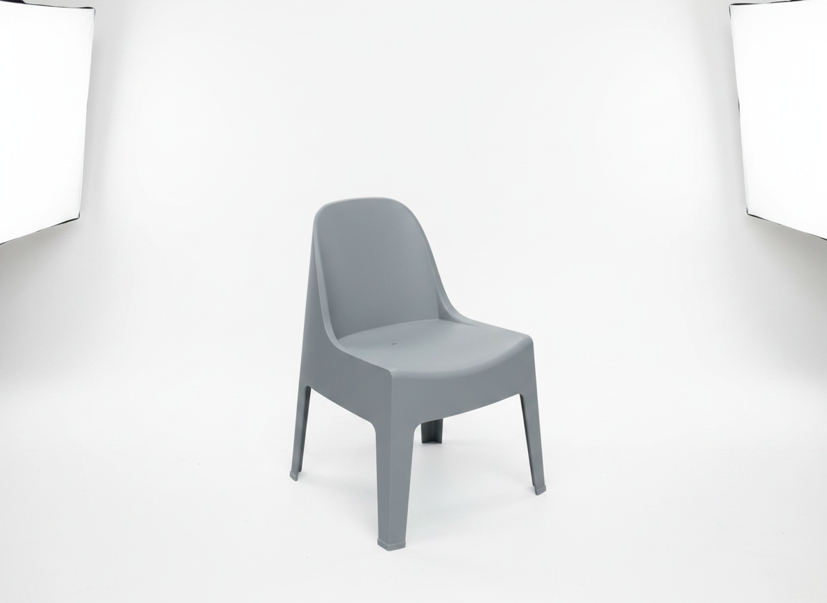 Plastová zahradní židle Milane Agate Gray FERNE
