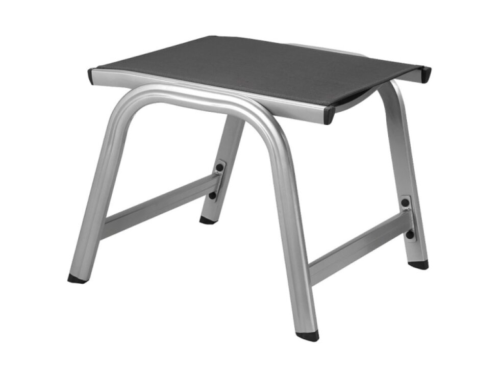 Hliníkový taburet / stolek Basic Plus Antracit Silver KETTLER