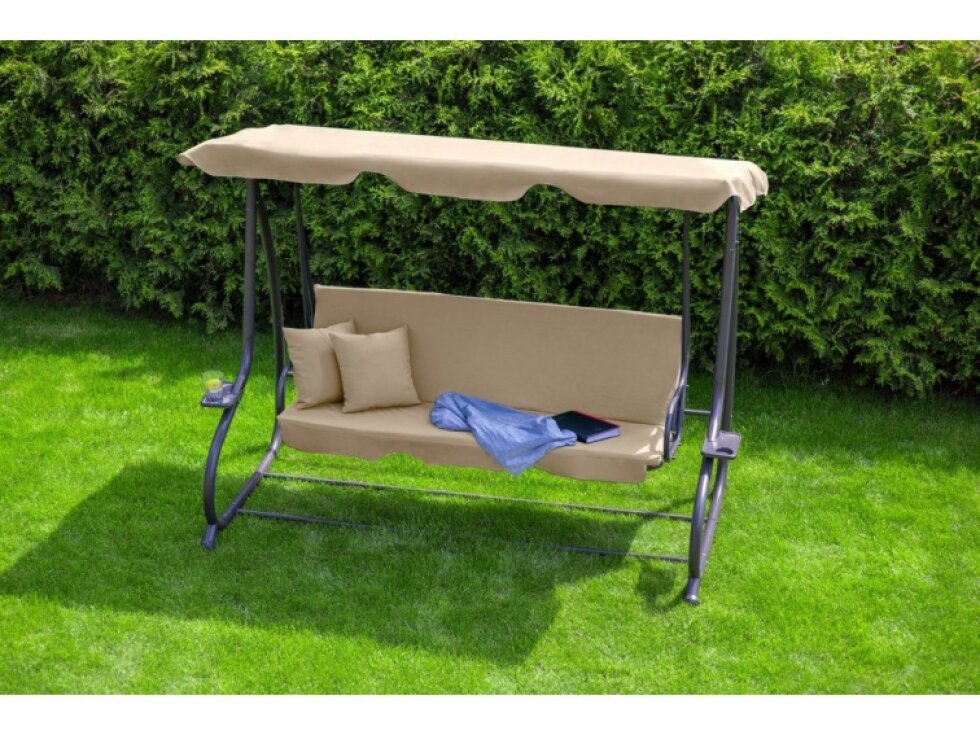 Tomido Zahradní houpačka COMFORT LUX béžová