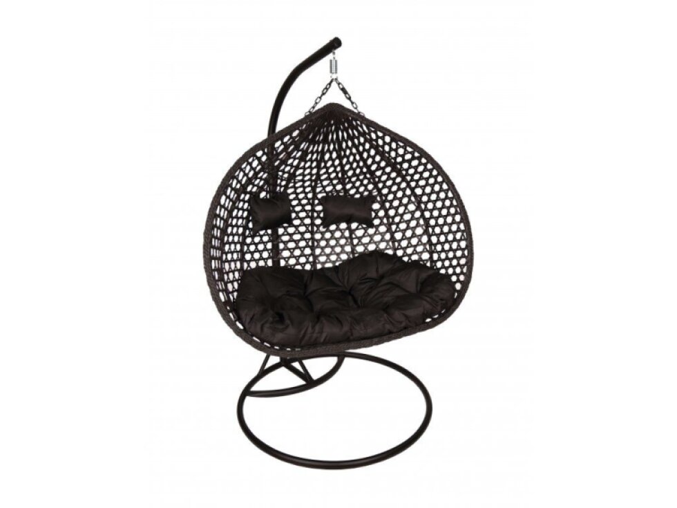 Zahradní houpací závěsné křeslo Marcel Black