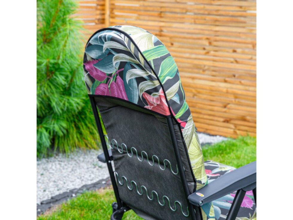 Polohovací zahradní křeslo Galaxy Black Edition G052-23IB PATIO