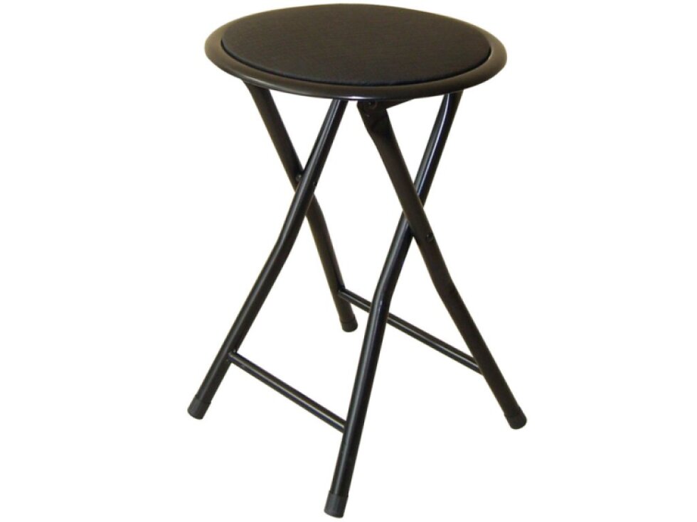 Skládací taburet Black 30 cm PATIO