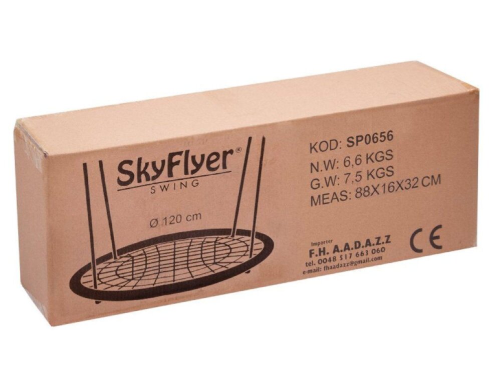 Houpací hnízdo 120 cm SkyFlyer GREEN