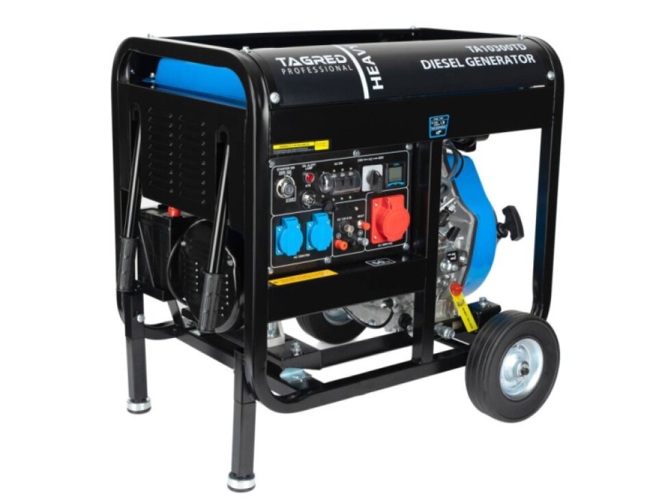 Elektrocentrála Diesel TAGRED 7000W 230/400V 14KM AVR TA10300TD