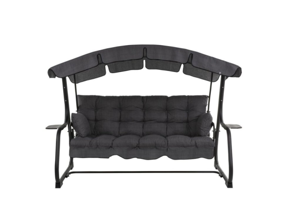 Zahradní houpačka Ravenna Black Editon s bočními stolky H024-07IB PATIO