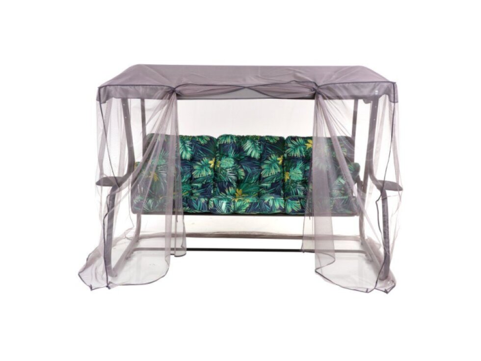 Zahradní houpačka s moskytiérou a s bočními stolky Celebes Plus Black Edition G051-02IB PATIO