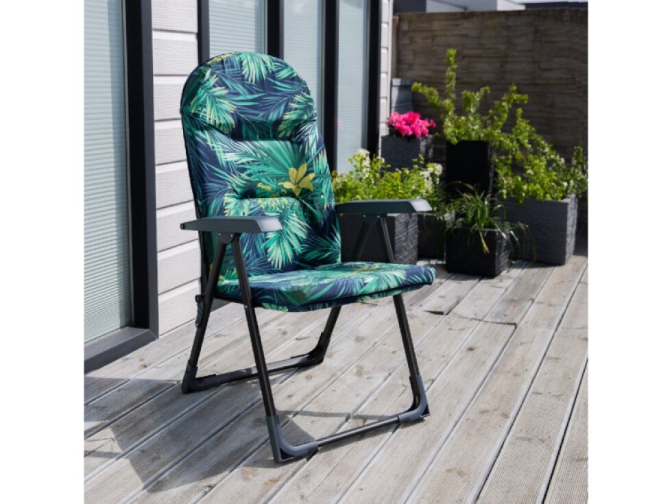 Polohovací zahradní křeslo Galaxy Black Edition G051-02IB PATIO