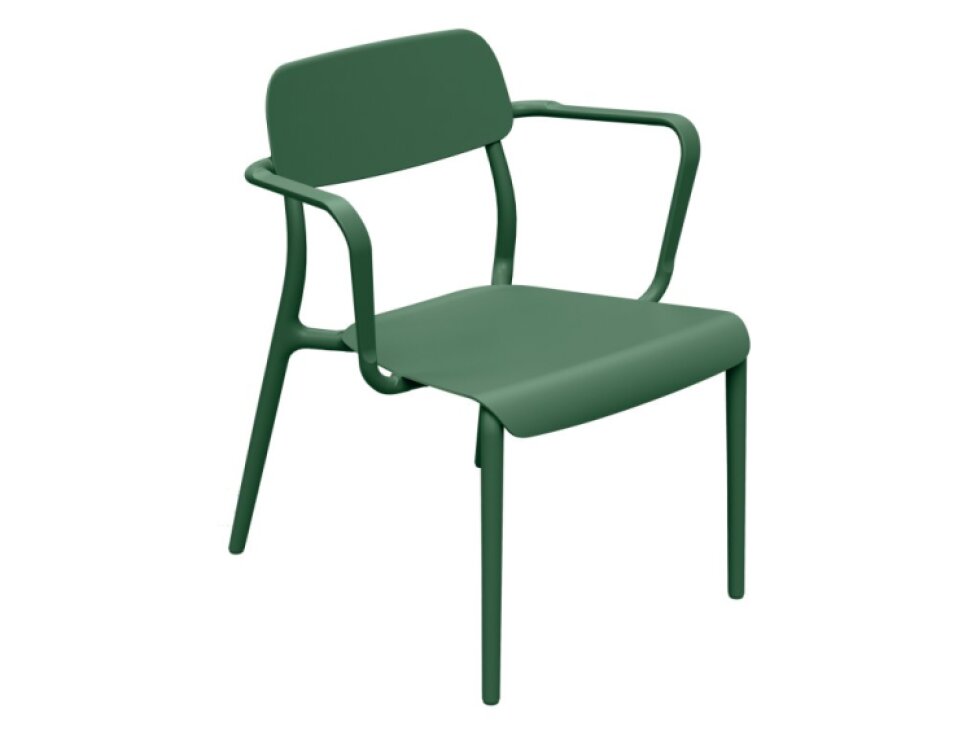 Plastové zahradní křeslo Rimo Pine Green FERNE