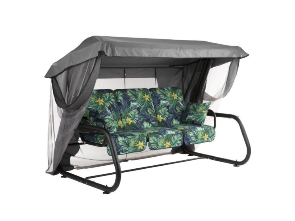 Zahradní houpačka Venezia s moskytiérou a bočními stolky G051-02PB PATIO