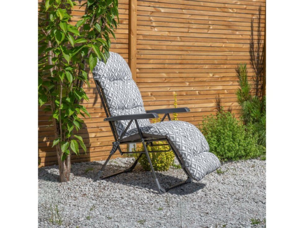 Polohovací zahradní křeslo s podnožkou Samar Hoch H039-06PB PATIO