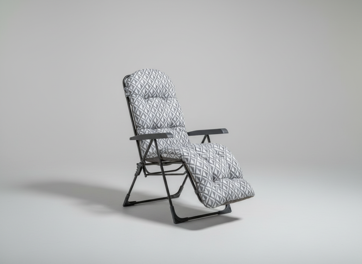 Polohovací zahradní křeslo s podnožkou Samar Hoch H039-06PB PATIO