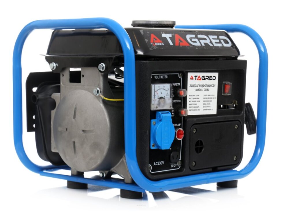 Generátor, elektrocentrála Tagred 1250W, 230V TA980