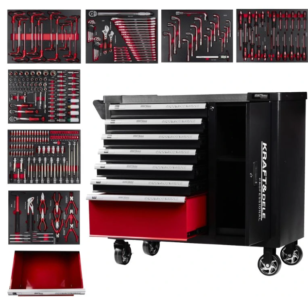 Dílenský vozík: průvodce výběrem pro dílnu i servis