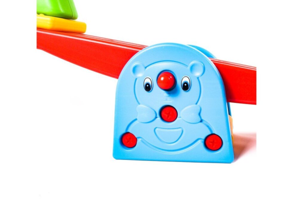 Aga4Kids Dětská houpačka Koník, stabilní, nosnost 25 kg, dvoumístná, plastová
