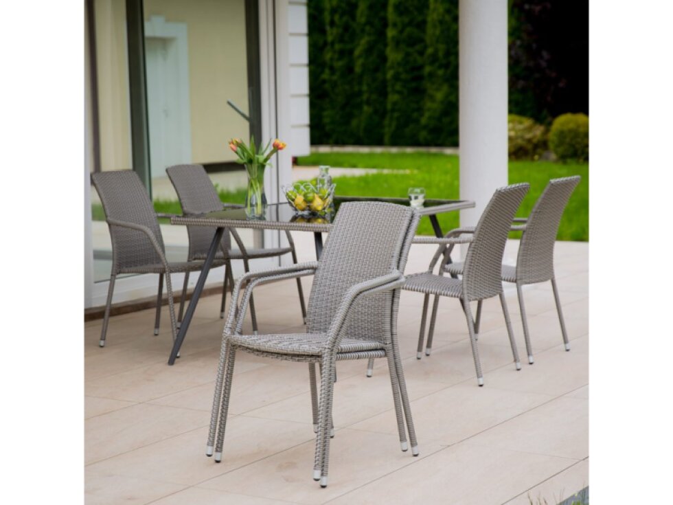 Zahradní křeslo z technorattanu Etienne Gray PATIO