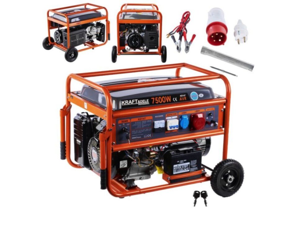 Elektrocentrála 7500W 230/400V KD147