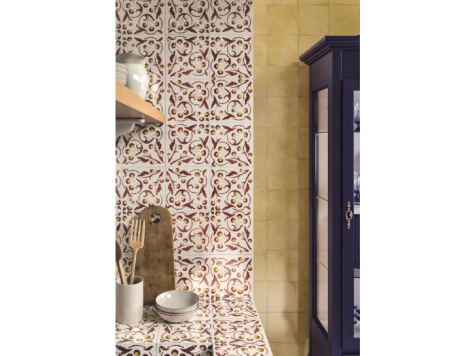 Retro Dlažba Marca Corona Storie D´Italia S5 Matt 22,5x22,5 (S F966)