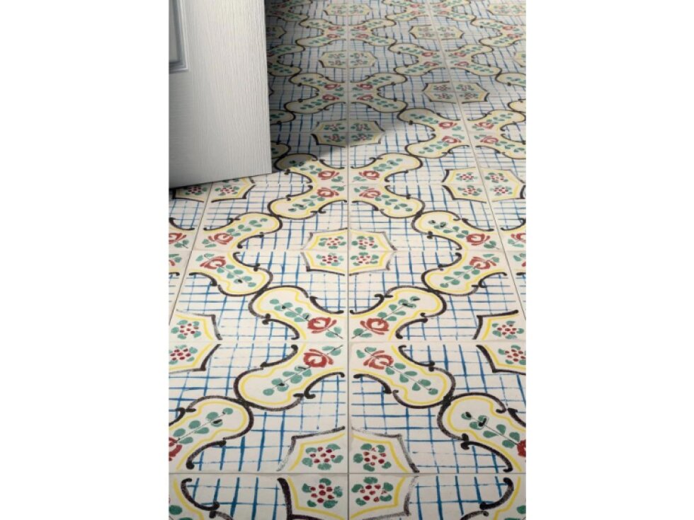 Retro Dlažba Marca Corona Storie D´Italia S6 Matt 22,5x22,5 (S F967)