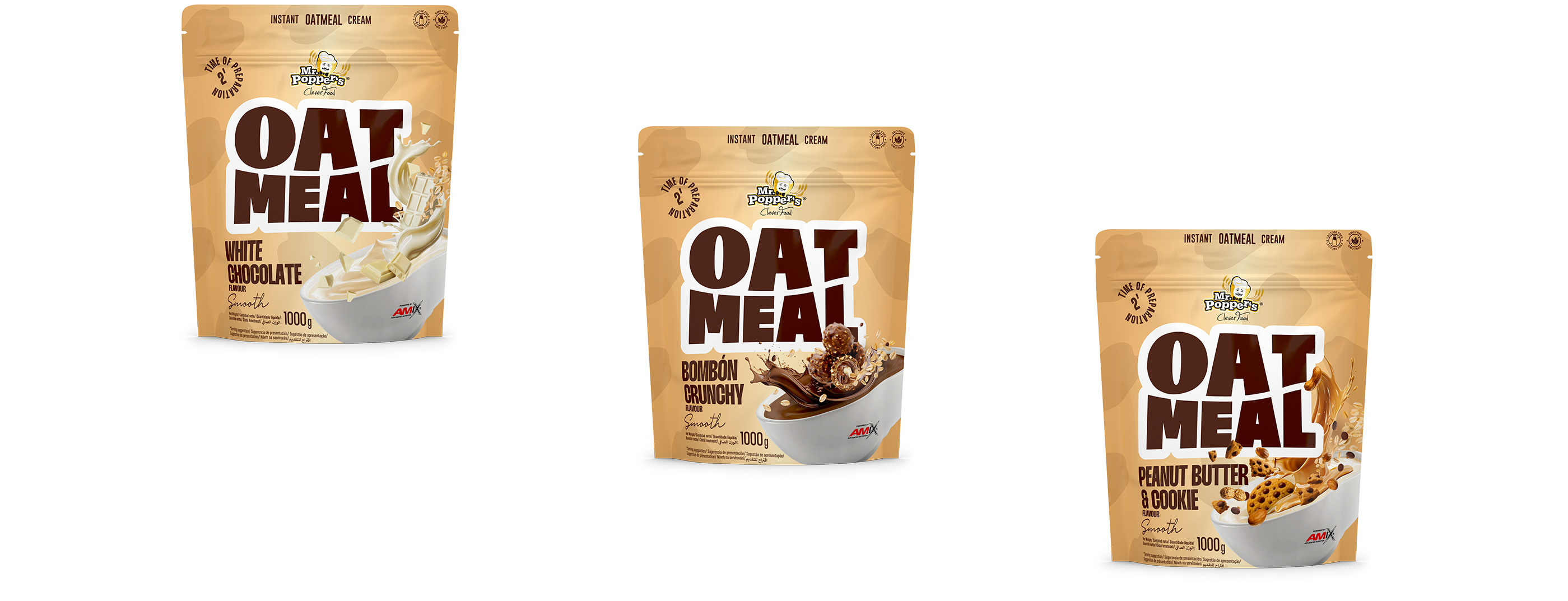 Mr.Popper´s OatMeal Peanut Butter & Cookie