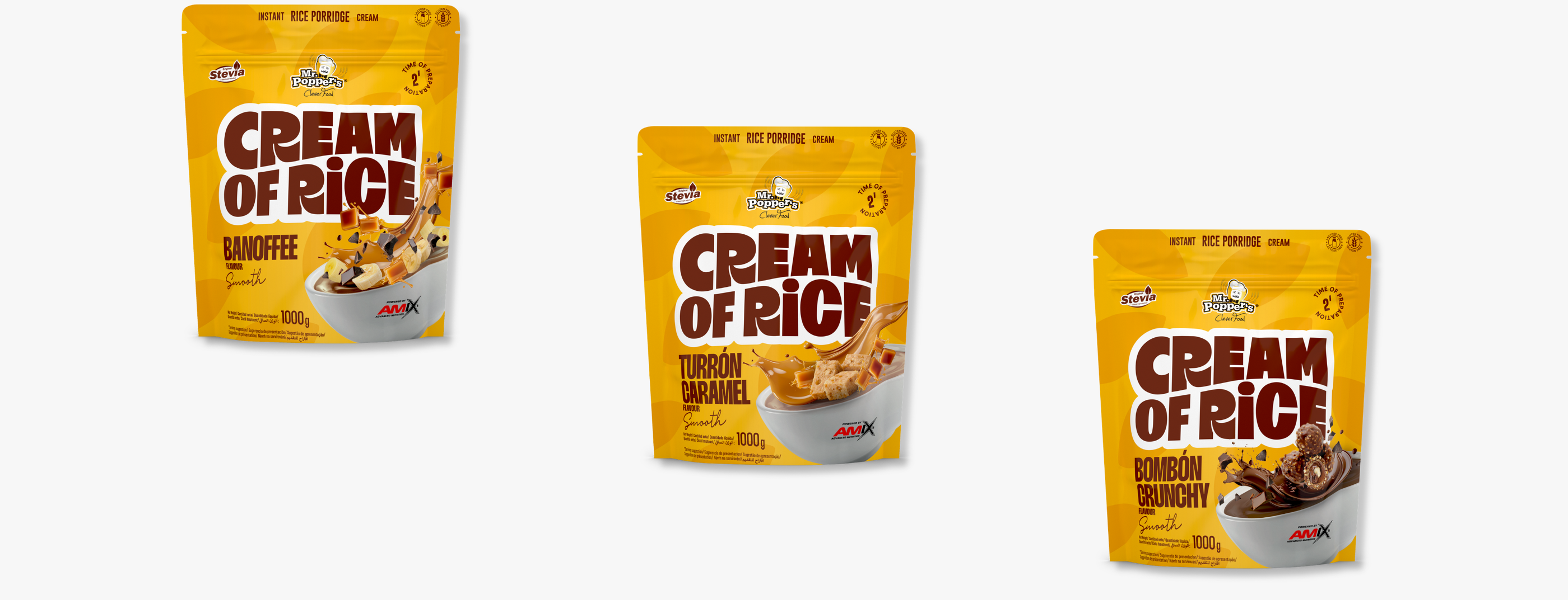 Mr.Popper´s Cream of Rice doypack Double Chocolate