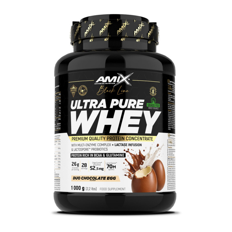 Amix™ Black Line Ultra Pure Whey Protein Duo Chocolate Egg