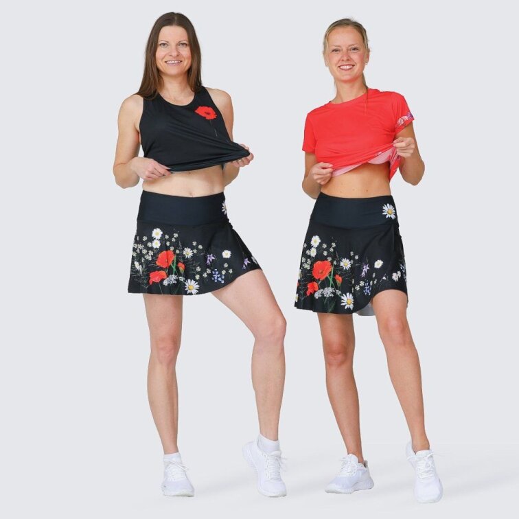 Dámská sportovní sukně - LOUKA černá