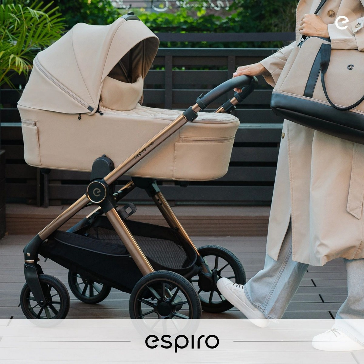 ESPIRO Code Kompletní kočárek Elegant Navy