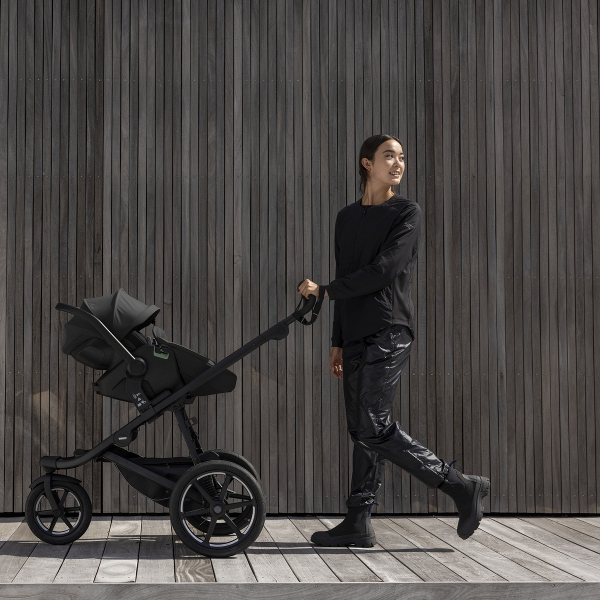 THULE Urban Glide 3 Kočárek od narození Set G - Tinted Taupe