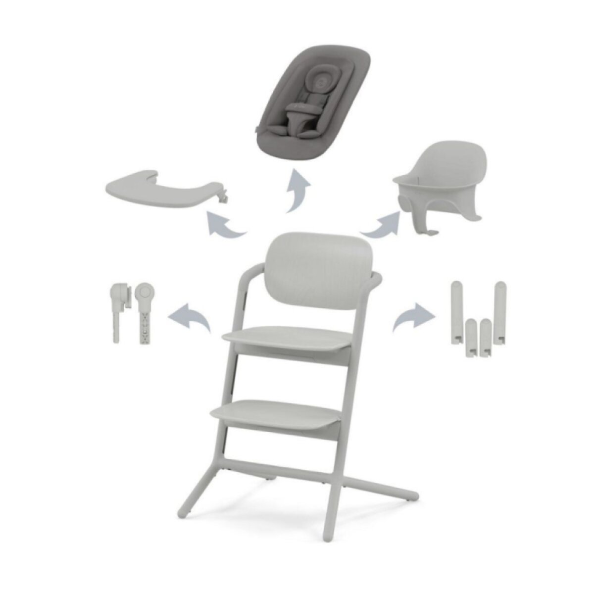 CYBEX Lemo 4-in-1 Suede Grey