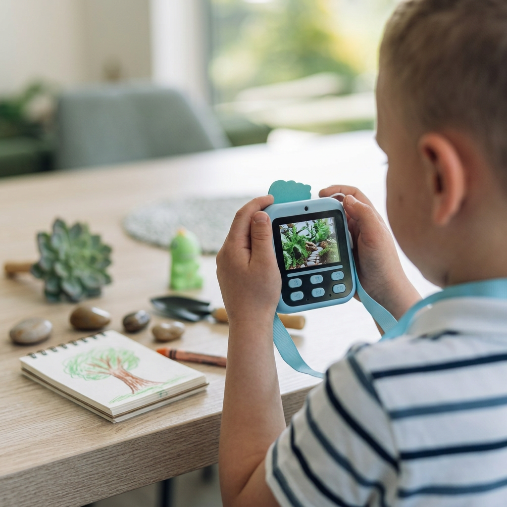 FREEON Free2Play Dětský digitální fotoaparát Dinosaur