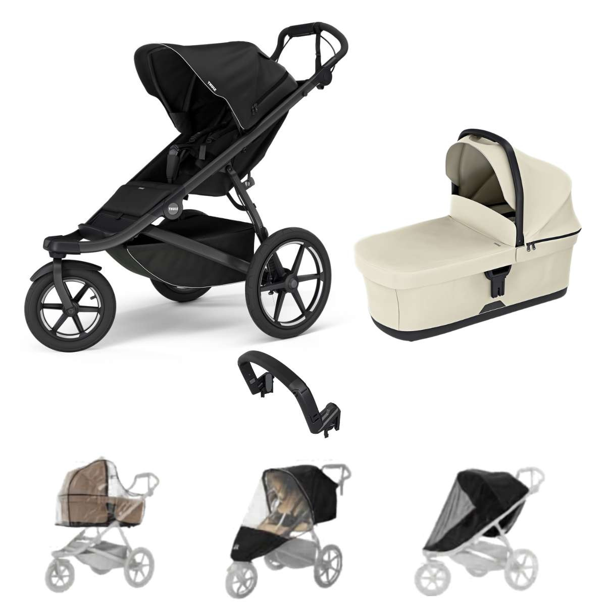 THULE Urban Glide 3 Kočárek od narození Set C - Beige