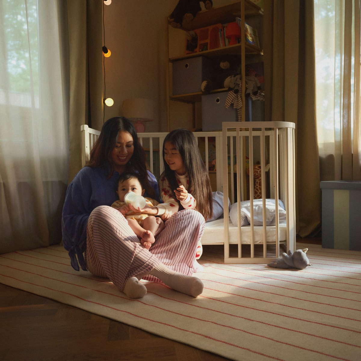 STOKKE Nighti™ Rostoucí postýlka 3v1 s příslušentvím Natural