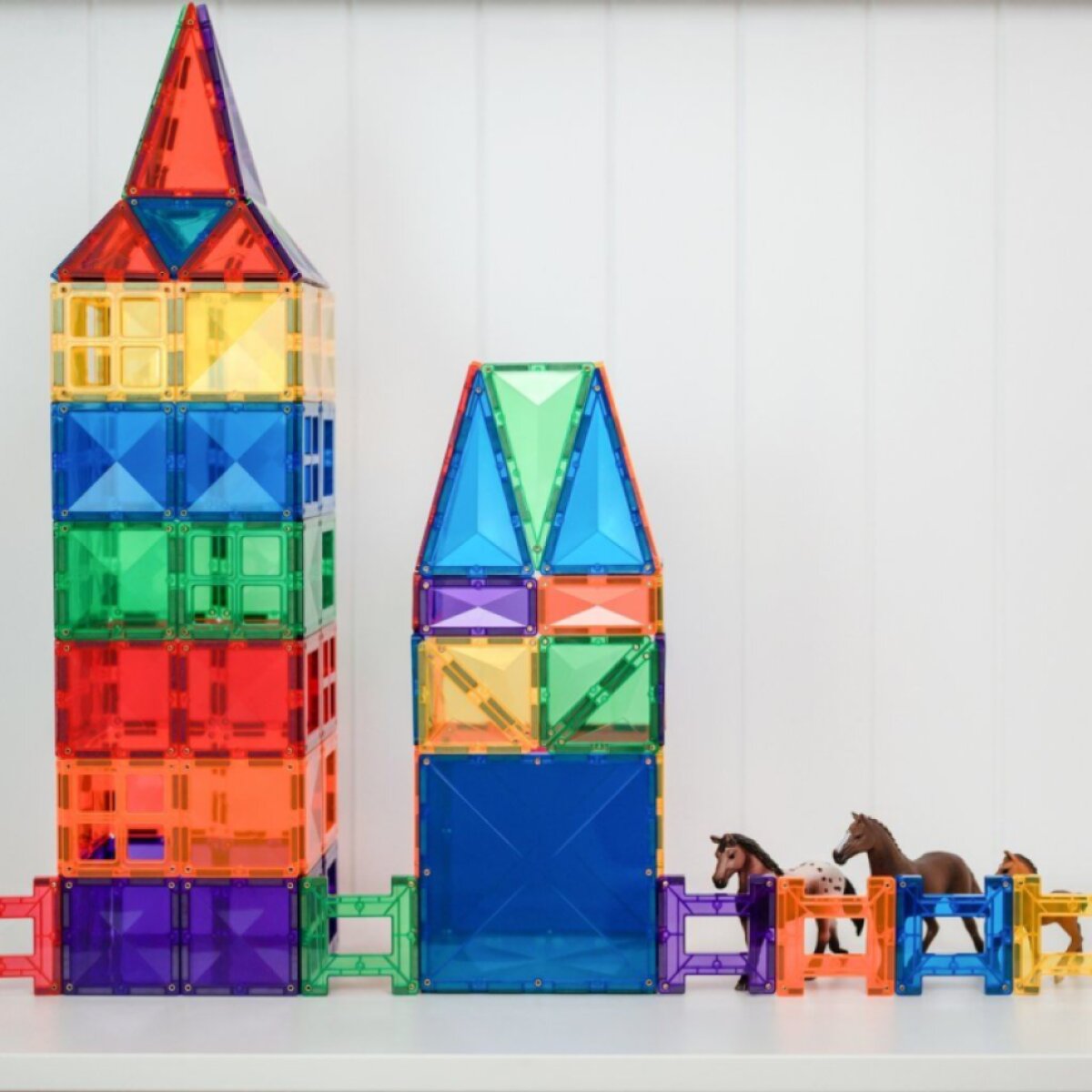 CONNETIX Magnetická stavebnice Rainbow Creative Pack 102 ks