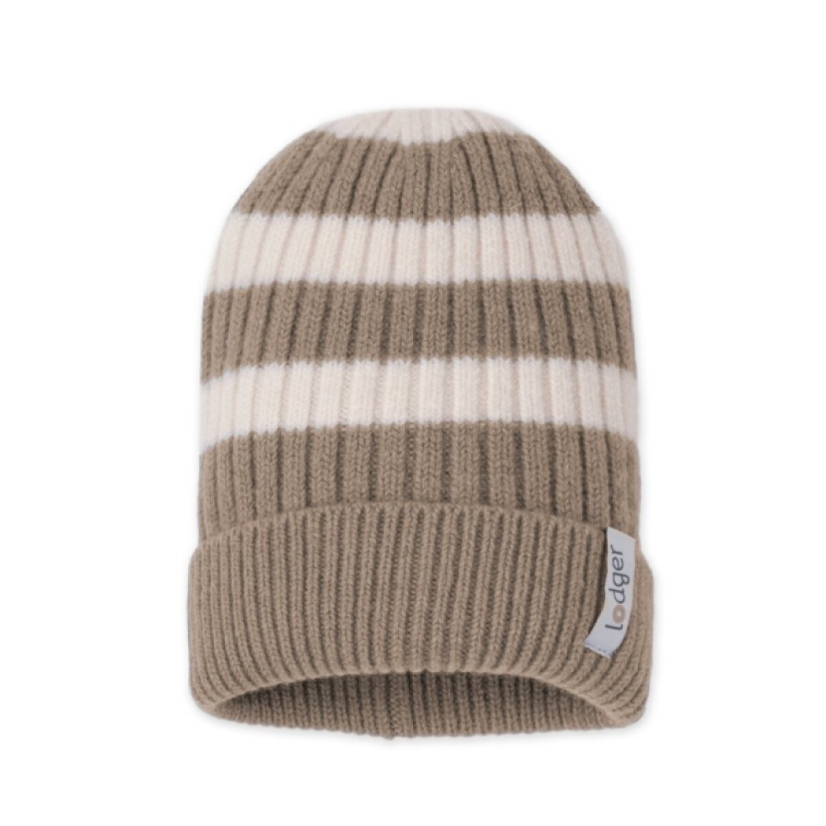LODGER Čepice Stripe Merino Buffalo
