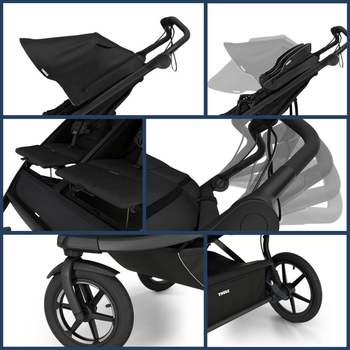 THULE Urban Glide 3 Double Black s magnetickou sponou