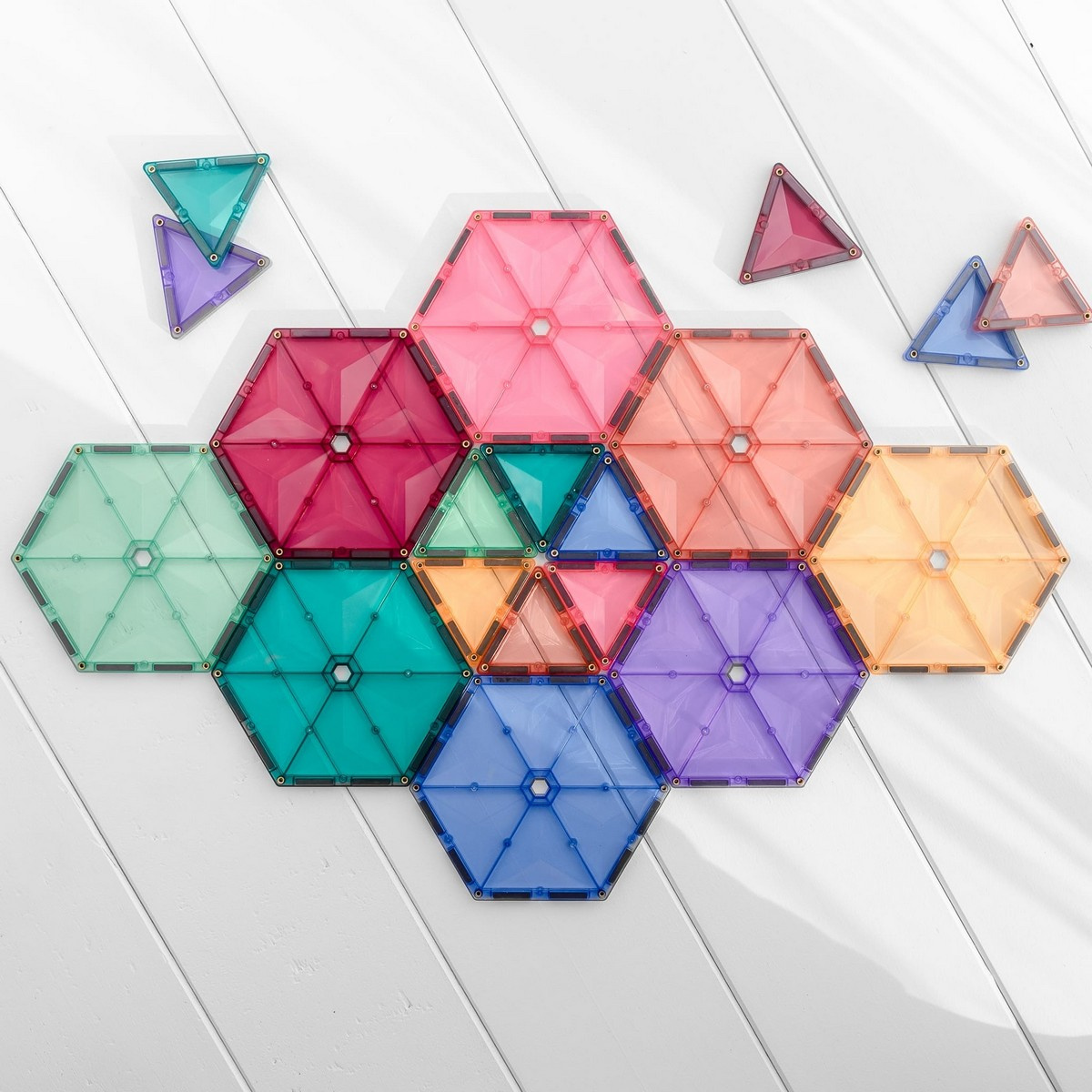 CONNETIX Magnetická stavebnice Pastel Mega Pack 202 ks