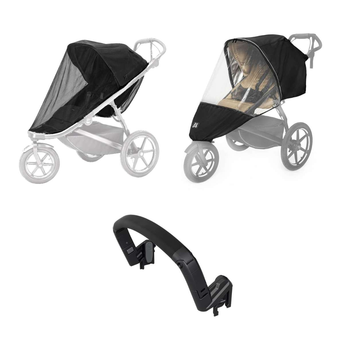 THULE Urban Glide 3 Sportovní kočárek s příslušenstvím D - Tinted Taupe