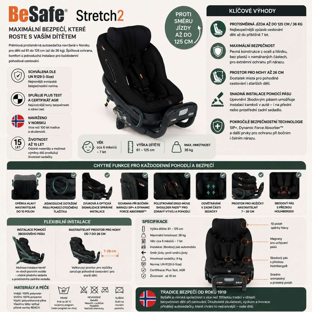 BESAFE Stretch2 Dark Sand Soft Breeze
