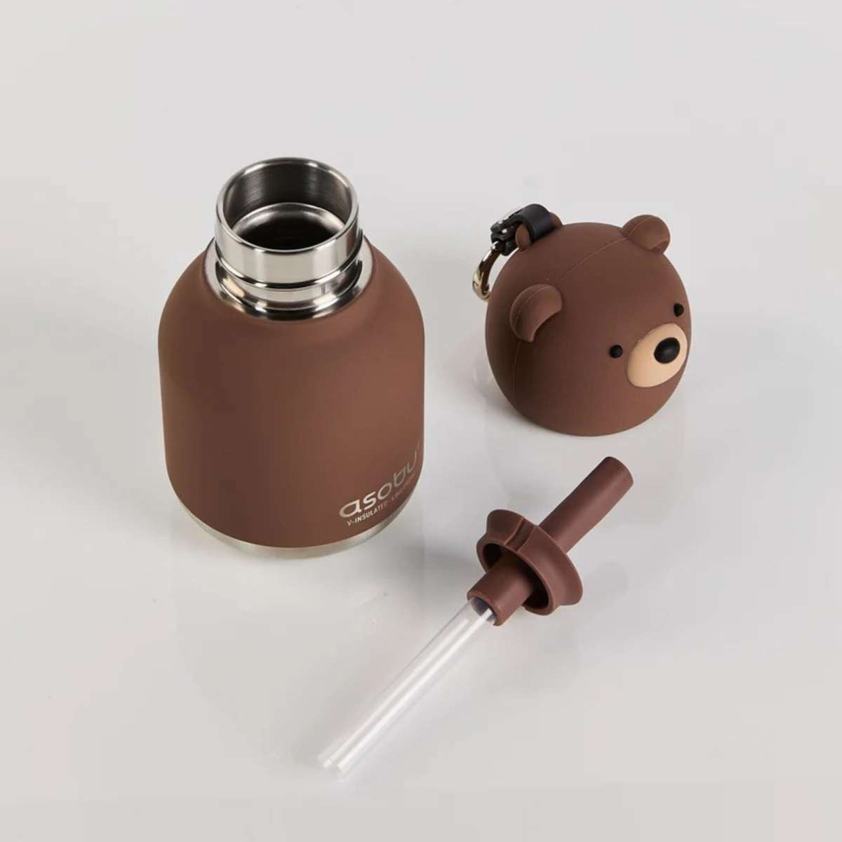 ASOBU Bestie Mini Termoláhev 200 ml Buttercup the Brown Bear